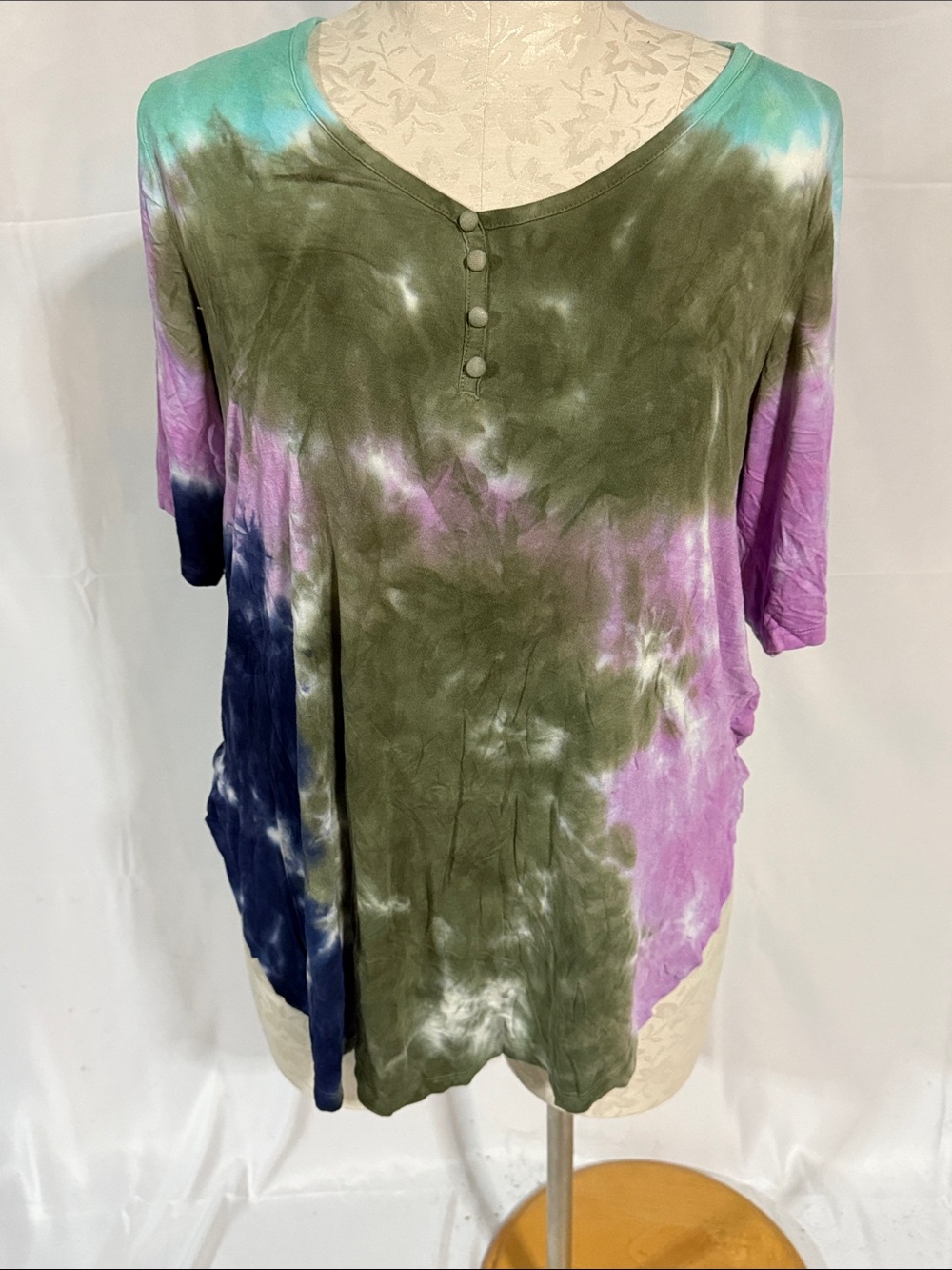 Torrid super soft knit multi color top size 3.(3X)